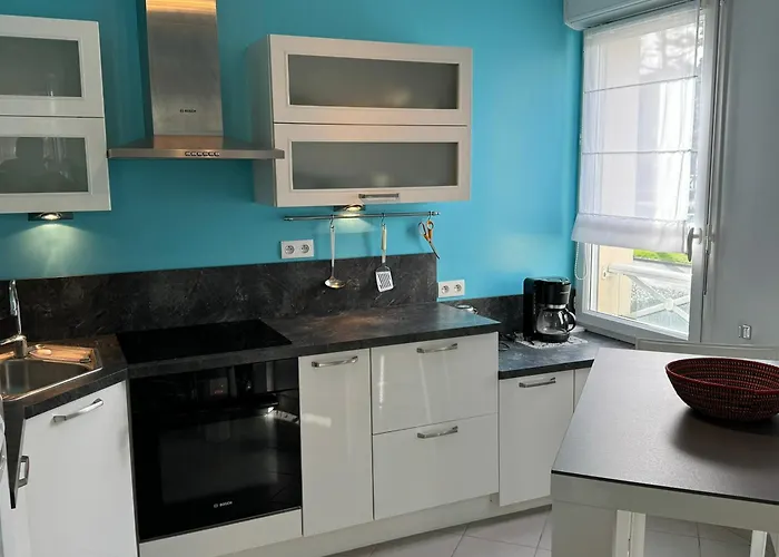 公寓 Moderne Pres De La Et Du Centre - 2 Chambres, Balcon, Parking, Animaux Acceptes - Fr-1-487-363 卡布尔